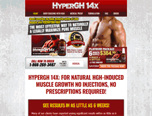 Tablet Screenshot of hypergh14x.com